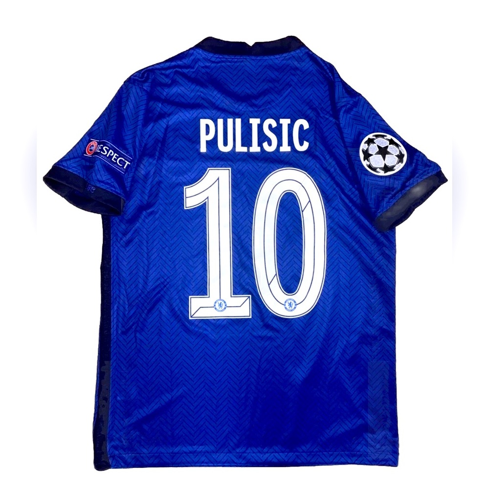 Nike Chelsea FC Christian Pulisic #10 2021 Champions League Final Jersey S